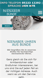 Mobile Screenshot of nienaber-uhren.de